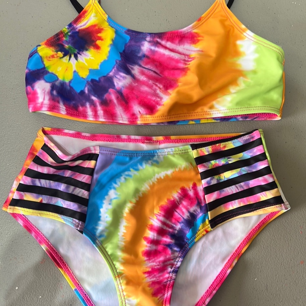 SHEIN NEW BIKINI TIE DYE